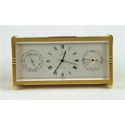 Lot# 161  HAMILTON ELECTRONIC CLOCK, THERMOMETER AND BAROMETER.  