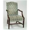 Image 1 : Lot# 163  MAHOGANY FEDERAL STYLE LOLLING CHAIR.  