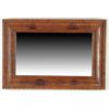Image 1 : Lot# 166  MAHOGANY EMPIRE OGEE MIRROR.  