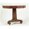 Image 1 : Lot# 202  MAHOGANY EMPIRE CENTER TABLE.  