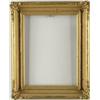 Image 1 : Lot# 209  GESSO DECORATED 19TH CENTURY GILT FRAME.  