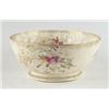 Image 1 : Lot# 211  DECORATED IRONSTONE PUNCHBOWL.  