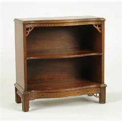 Lot# 215  SMALL MAHOGANY BOOKCASE.  