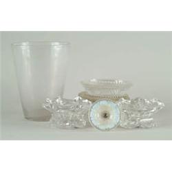 Lot# 245  TWELVE PIECES OF EARLY GLASS.  