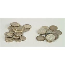 Lot# 262  COINS: LOT OF U.S. SILVER COINS.  