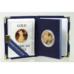 Lot# 271  COINS: 1988 GOLD AMERICAN EAGLE.  
