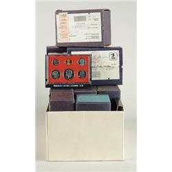 Lot# 273  COINS: FIFTY-FIVE U.S. PROOF SETS.  