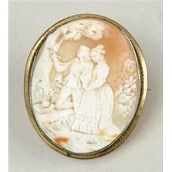 Lot# 276  LARGE SHELL CAMEO.  