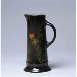 Lot# 400  WELLER THISTLE TANKARD.  