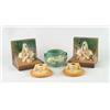 Image 1 : Lot# 414  FIVE PIECES OF ROSEVILLE POTTERY.  