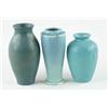 Image 1 : Lot# 419  THREE ROOKWOOD VASES.  