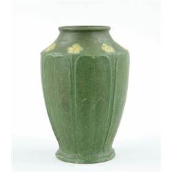 Lot# 422  IMPORTANT TWO COLOR GRUEBY ART POTTERY VASE.  