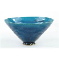 Lot# 425  ART POTTERY BOWL BY VOLKMAR/DURANT.  