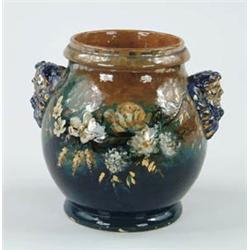 Lot# 428  OTTO AND BREWER ART POTTERY HIGH GLAZE VASE.  