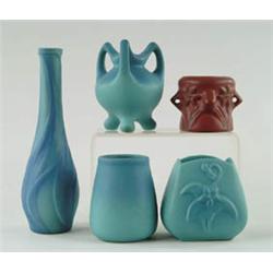 Lot# 433  FIVE PIECES OF VAN BRIGGLE.  