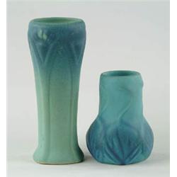 Lot# 437  TWO PIECES OF VAN BRIGGLE POTTERY.  