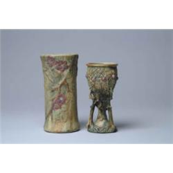 Lot# 445  TWO PIECES OF WELLER POTTERY.  