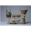 Image 1 : Lot# 446  FIVE PIECES OF ART POTTERY.  