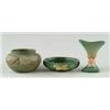 Image 1 : Lot# 453  THREE PIECES OF ROSEVILLE POTTERY.  