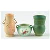 Image 1 : Lot# 463  THREE WELLER VASES.  