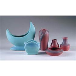 Lot# 472  SIX PIECES OF VAN BRIGGLE.  