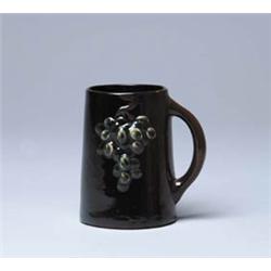 Lot# 487  WELLER FLORETTA MUG.  