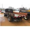 Image 4 : 1995 GMC TOPKICK DUMP, VIN/SN:1GDG6H1JXSJ524428 - S/A, CAT DIESEL ENGINE, 5 SPD TRANS, 15' FLATBED B