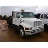 Image 2 : 2002 INTERNATIONAL 4700 FLATBED DUMP, VIN/SN:1HTSCAAL72H512702 - S/A, CREW CAB, DT466 ENGINE, A/T, 1