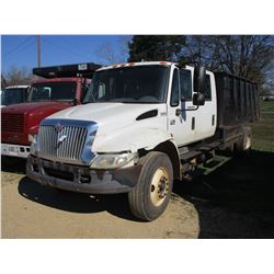 2005 INTERNATIONAL 4300 DUMP, VIN/SN:1HTMMAAR25H167285 - S/A, CREW CAB, DT466 ENGINE, A/T, AIR BRAKE
