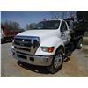 Image 1 : 2007 FORD F750 SUPER DUTY DUMP, VIN/SN:3FRX75587V514117 - S/A, C17 ACERA CAT DIESEL ENGINE, 6 SPEED