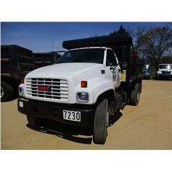 1999 GMC C8500 DUMP, VIN/SN:1GDP7H1C5XJ512936 - S/A, CAT 3126 ENGINE, A/T, 35,000# GVWR, 10' WARREN