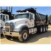 Image 1 : 2017 MACK GU713 DUMP, VIN/SN:1M2AX07CXHM061436 - TRI-AXLE, 455 HP MACK MP8 ENGINE, ALLISON 4500 RDS