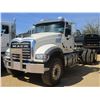 Image 1 : 2017 MACK GU713 CAB & CHASSIS, VIN/SN:1M2AX07CXHM061419 - T/A, 455 HP MACK MP8 ENGINE, ALLSON 4500 R