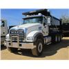 Image 1 : 2017 MACK GU713 DUMP, VIN/SN:1M2AX07C4HM061450 - TRI-AXLE, 455 HP MACK MP8 ENGINE, ALLISON 4500 RDS