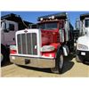 Image 1 : 2013 PETERBILT 389K DUMP, VIN/SN:1NPXGGGG70D195991 - GLIDER KIT, TRI-AXLE, 550 HP CAT C15 ENGINE, 18