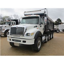 2007 INTERNATIONAL 7600 DUMP, VIN/SN:1HTWYAHT27J390582 - QUAD AXLE, CUMMINS ISM ENGINE, ALLISON A/T,
