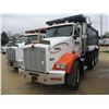 Image 1 : 2007 KENWORTH T800 DUMP, VIN/SN:1NKDXUEX37J171726 - TRI-AXLE, 470 HP CAT C13 ENGINE, 8LL TRANS, 46K