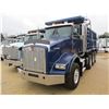 Image 1 : 2005 KENWORTH T800 DUMP, VIN/SN:1NKDXBTX65J079787 - TRI AXLE, 475 HP CAT C15 DIESEL ENGINE, 10 SPEED