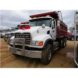 2005 MACK CV13 DUMP, VIN/SN:1M2AG11C05M016628 - AMI 370 ENGINE, 10 SPEED TRANS, CAMELBACK SUSP, 18,0