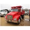 Image 1 : 2007 KENWORTH T300 DUMP, VIN/SN:2NKMLD9X47M197489 - T/A, CAT C7 DIESEL ENGINE, A/T, 40K REARS, 14,60
