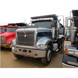 2007 INTERNATIONAL 5900i DUMP, VIN/SN:1HTXRSCR07J558397 - TRI-AXLE, 466 HP CAT C15 DIESEL ENGINE, 8L
