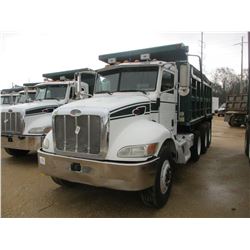 2006 PETERBILT 335 DUMP, VIN/SN:2NPLLZ9X56M631145 - TRI-AXLE, 315HP CUMMINS ISC DIESEL ENGINE, 8LL T