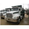 Image 1 : 2006 PETERBILT 335 DUMP, VIN/SN:2NPLLZ9X56M631145 - TRI-AXLE, 315HP CUMMINS ISC DIESEL ENGINE, 8LL T