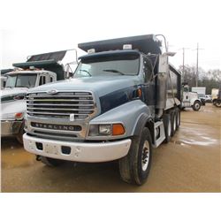 2006 STERLING DUMP, VIN/SN:2FZHAZAV36AW57261 - TRI-AXLE, CAT DIESEL ENGINE, 8LL TRANS, 46K REAR, 20K