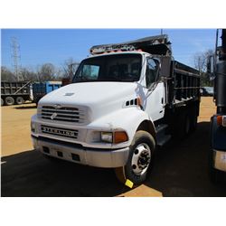 2003 STERLING ACTERRA DUMP, VIN/SN:2FZHCHAK03AL63371 - T/A, CAT DIESEL ENGINE, A/T, 40K REARS, 12K F