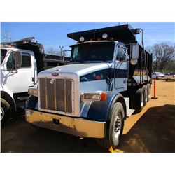 2003 PETERBILT 357 DUMP, VIN/SN:1NPALT0X83D807527 - TRI-AXLE, CAT C10 DIESEL ENGINE, 8LL TRANS, 44K