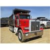 Image 2 : 1999 PETERBILT 357 DUMP, VIN/SN:1NPALV9X7XW493197 - TRI-AXLE, 455 HP CAT C12 DIESEL ENGINE, 8LL TRAN