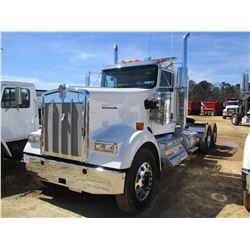 2018 KENWORTH W900 TRUCK TRACTOR, VIN/SN:1XKWD40X0JJ205448 - T/A, 500 HP CUMMINS ISX ENGINE, 18 SPEE