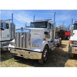 2018 KENWORTH W900 TRUCK TRACTOR, VIN/SN:1XKWD40X9JJ205447 - T/A, 500 HP CUMMINS ISX ENGINE, 18 SPEE