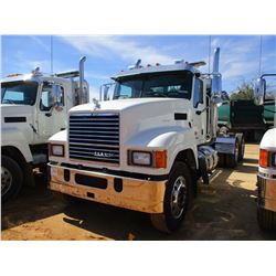 2017 MACK CHU613 TRUCK TRACTOR, VIN/SN:1M1AN07Y2HM061369 - T/A, 505 HP MACK MP8 ENGINE, MACK T318 18